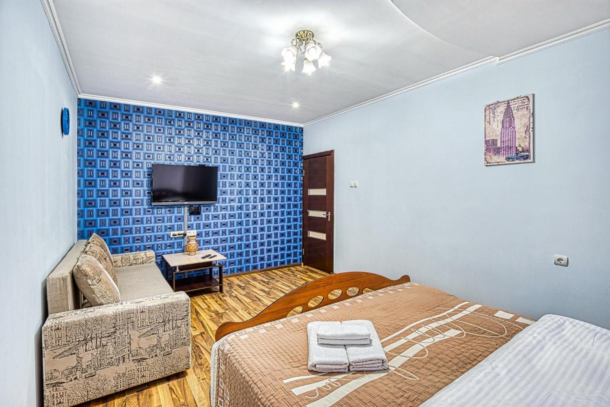 Apartment Near The President'S Park. Orbita-2 Almaty Exteriér fotografie